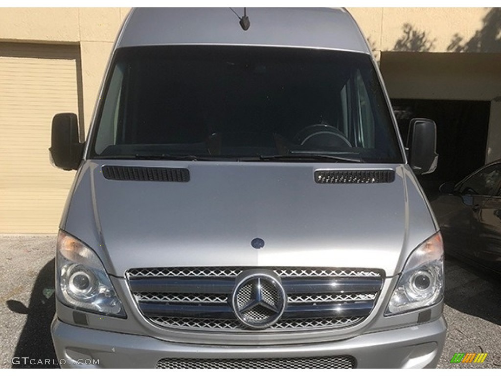 2013 Sprinter 2500 Passenger Conversion Van - Brilliant Silver Metallic / Gray photo #3