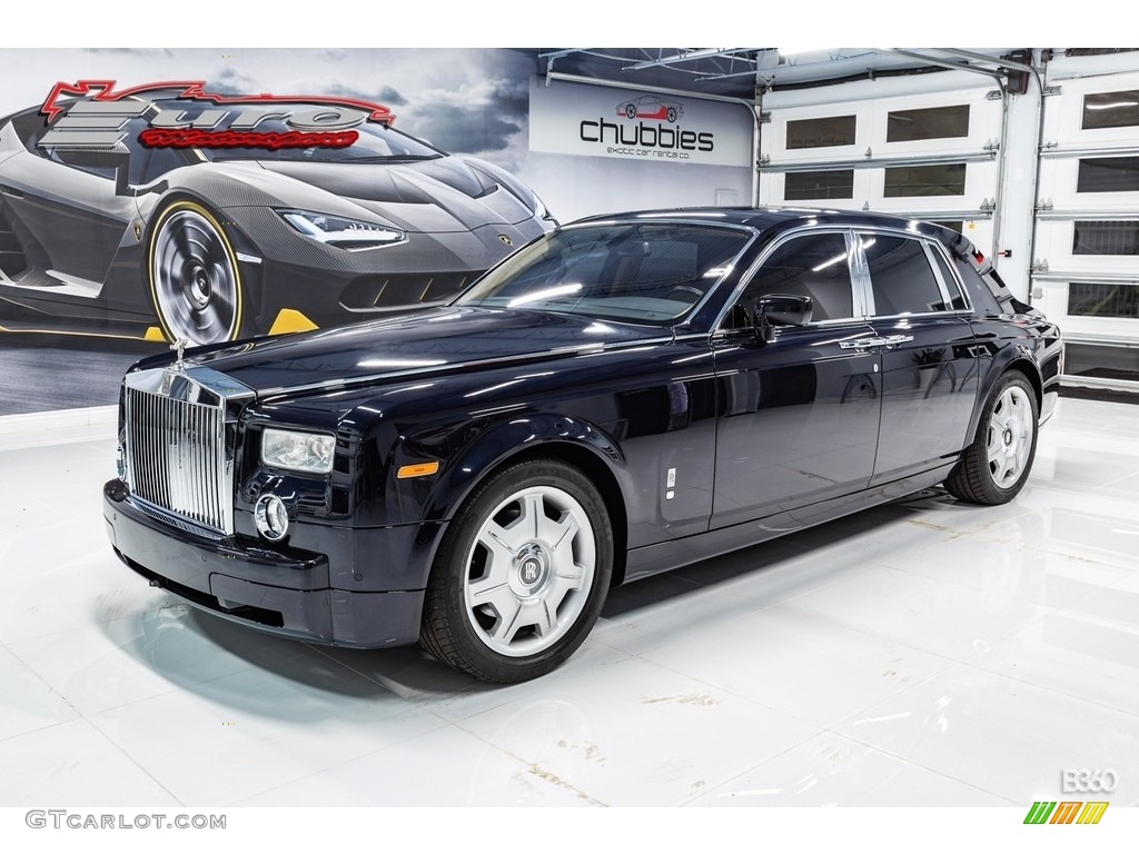 2007 Phantom  - Blue Velvet / Cacao/Oatmeal photo #5