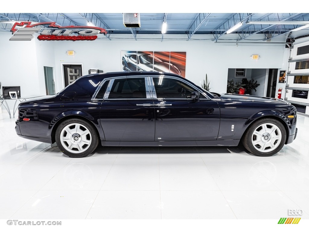 2007 Phantom  - Blue Velvet / Cacao/Oatmeal photo #6