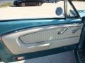 1966 Ford Mustang Turquoise Interior Door Panel Photo