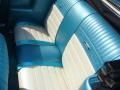 Turquoise Rear Seat Photo for 1966 Ford Mustang #138652887