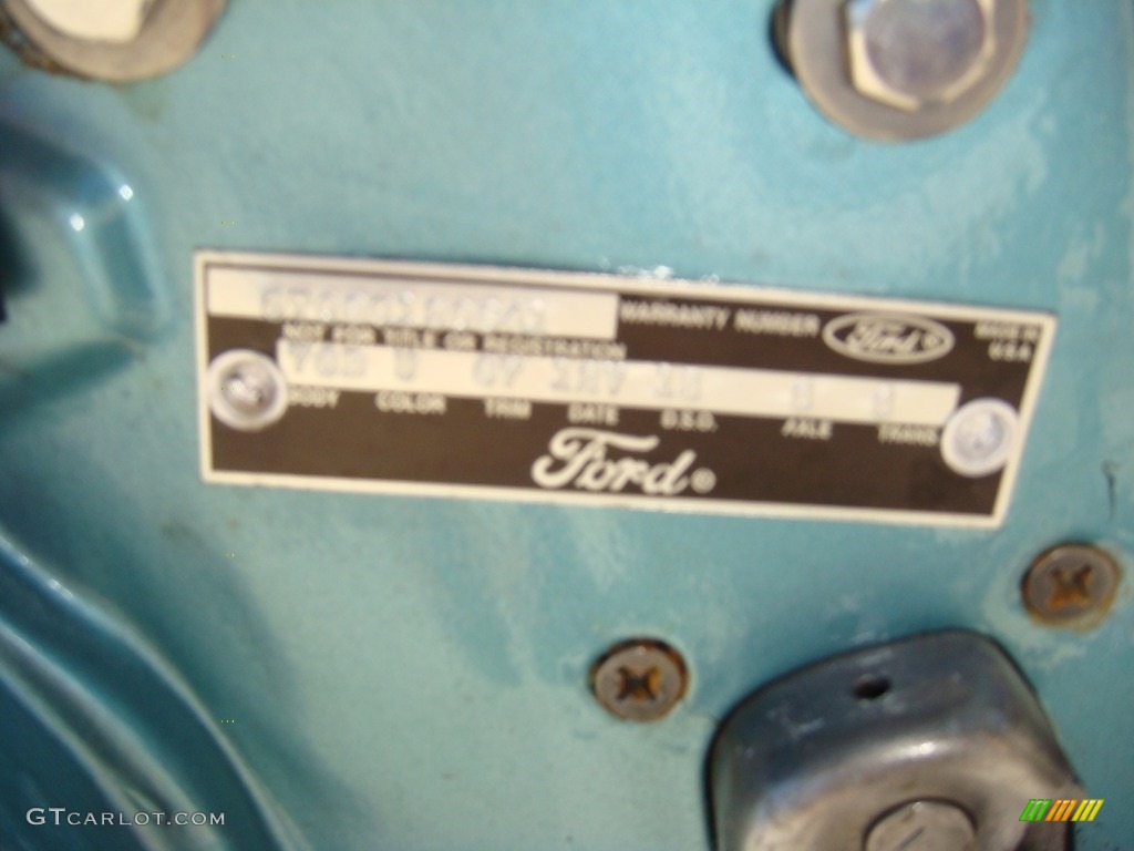 1966 Mustang Convertible - Tahoe Turquoise / Turquoise photo #17