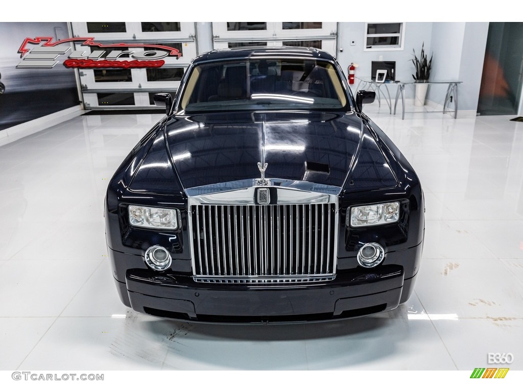 2007 Phantom  - Blue Velvet / Cacao/Oatmeal photo #17