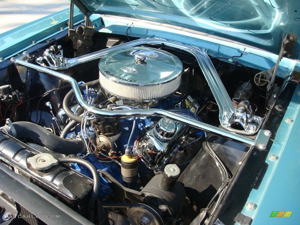 1966 Ford Mustang Convertible 289 V8 Engine Photo #138653043