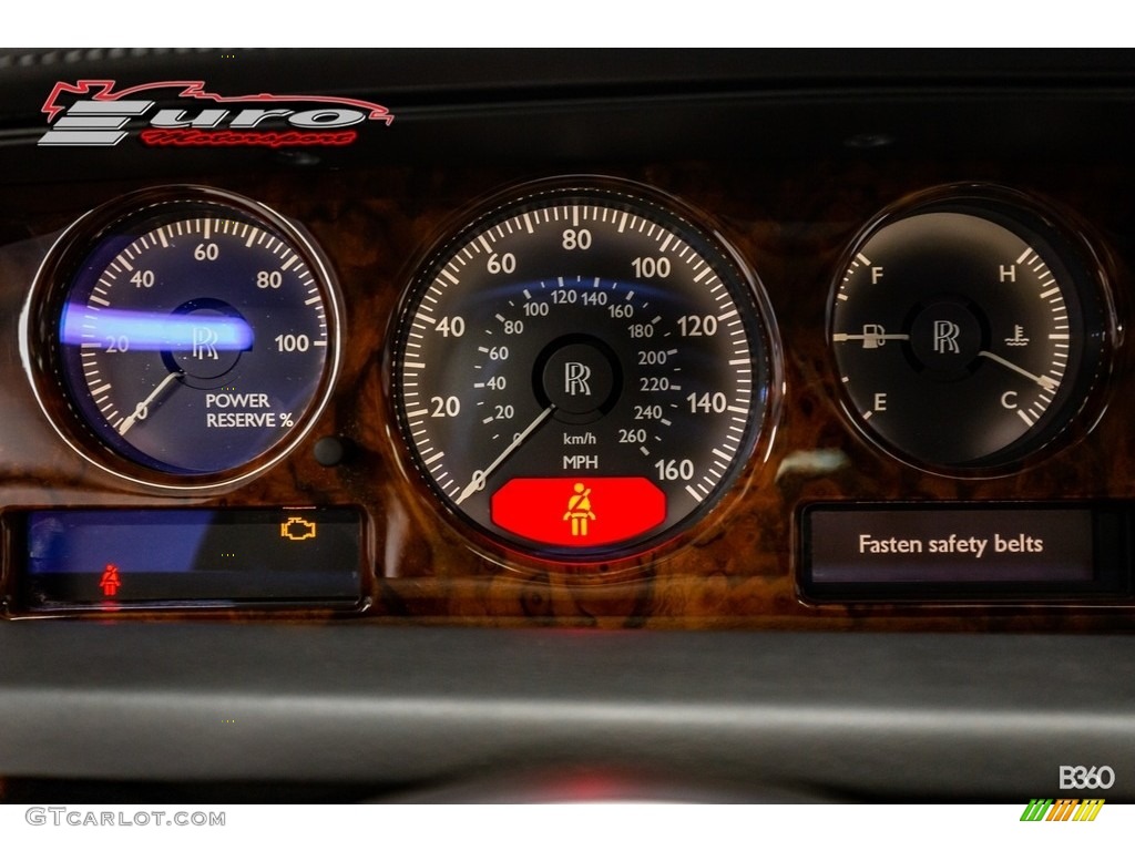 2007 Phantom  - Blue Velvet / Cacao/Oatmeal photo #28