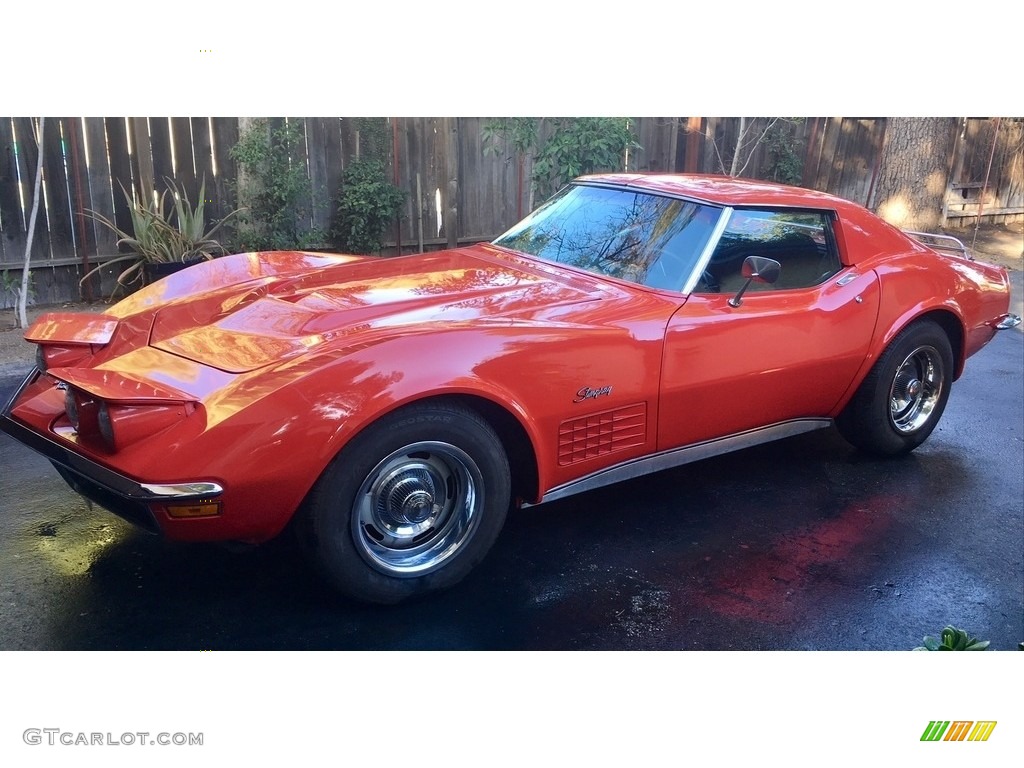Mille Miglia Red 1972 Chevrolet Corvette Stingray Coupe Exterior Photo #138653510