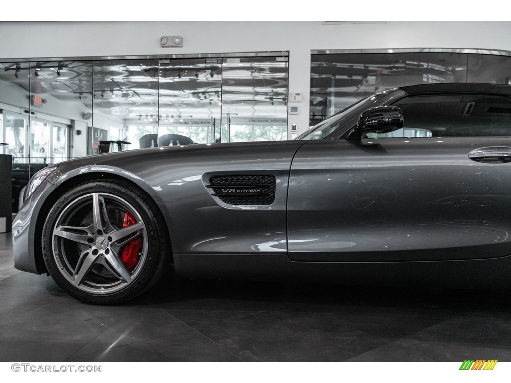 2019 AMG GT Roadster - Selenite Grey Metallic / Red Pepper/Black photo #5