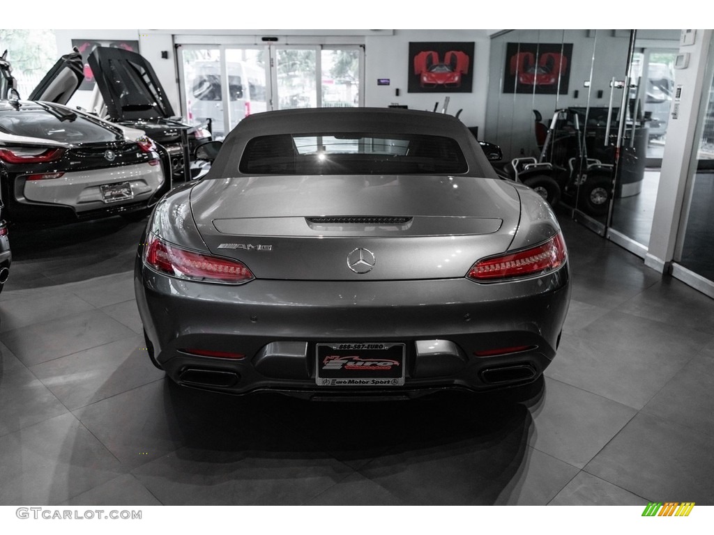 2019 AMG GT Roadster - Selenite Grey Metallic / Red Pepper/Black photo #8