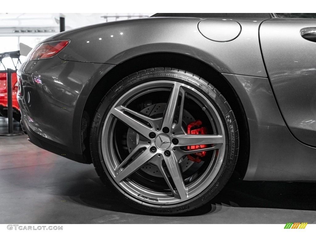 2019 AMG GT Roadster - Selenite Grey Metallic / Red Pepper/Black photo #11