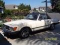 Light Ivory 1984 Mercedes-Benz SL Class 380 SL Roadster Exterior