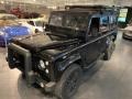 Santorini Black Metallic 1987 Land Rover Defender Arkonik Restoration 110 Hardtop Exterior