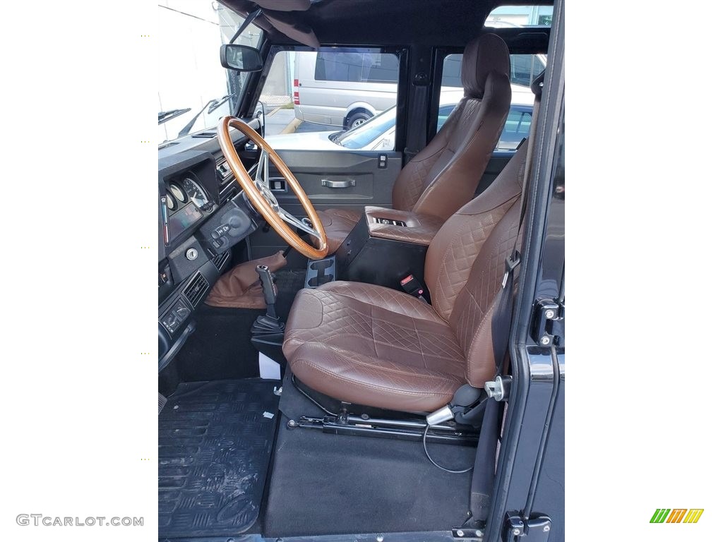 1987 Land Rover Defender Arkonik Restoration 110 Hardtop Front Seat Photo #138654240