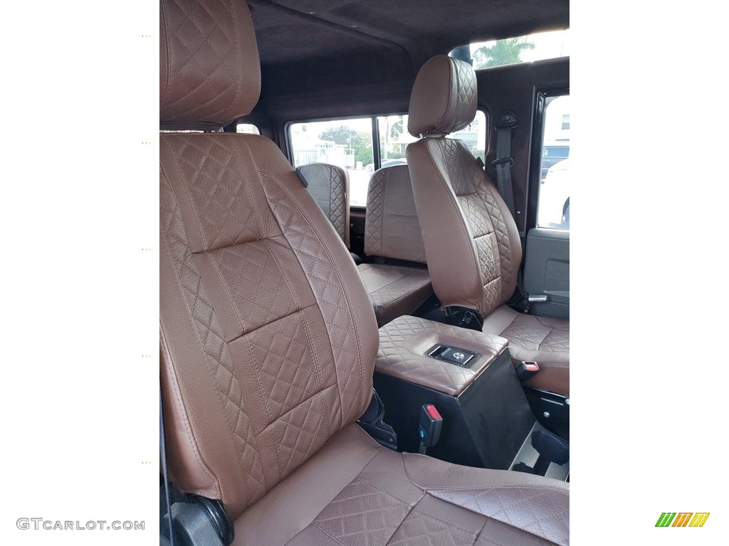 1987 Land Rover Defender Arkonik Restoration 110 Hardtop Front Seat Photo #138654309