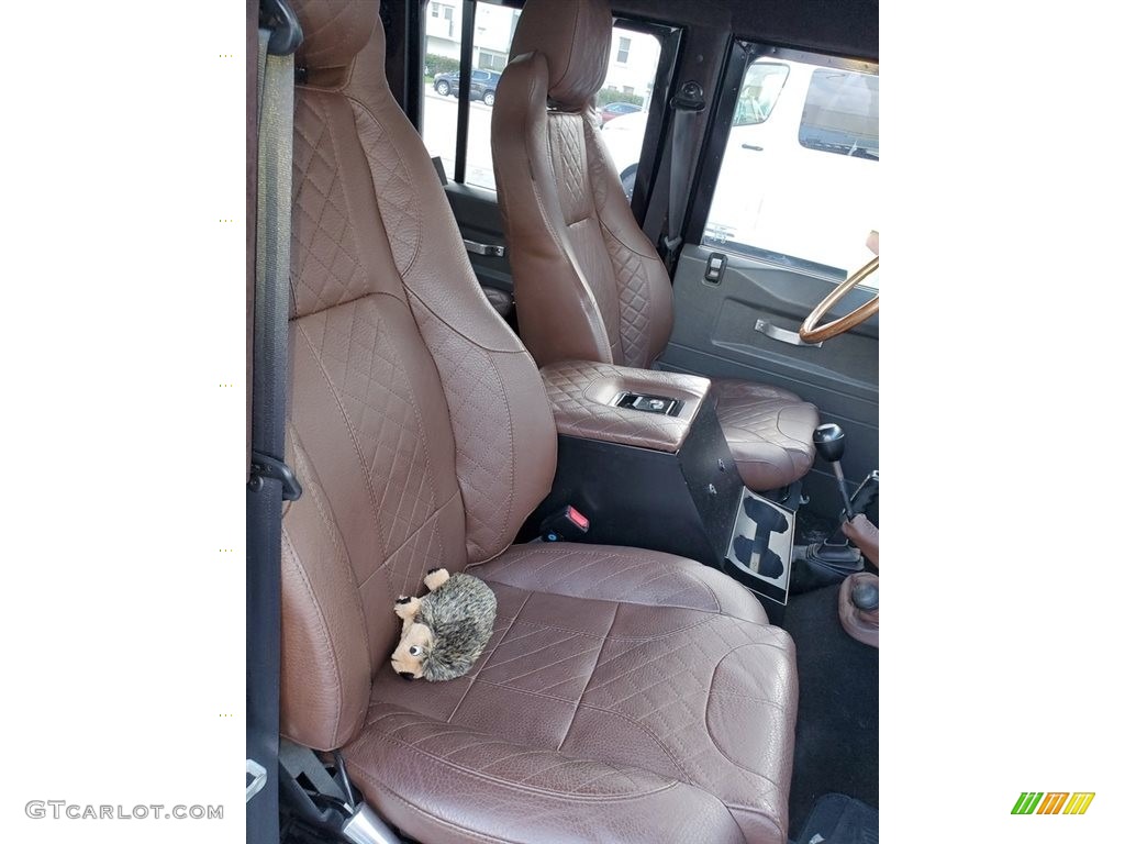 1987 Land Rover Defender Arkonik Restoration 110 Hardtop Front Seat Photos