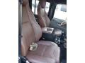 1987 Land Rover Defender Saddle Brown Interior Front Seat Photo