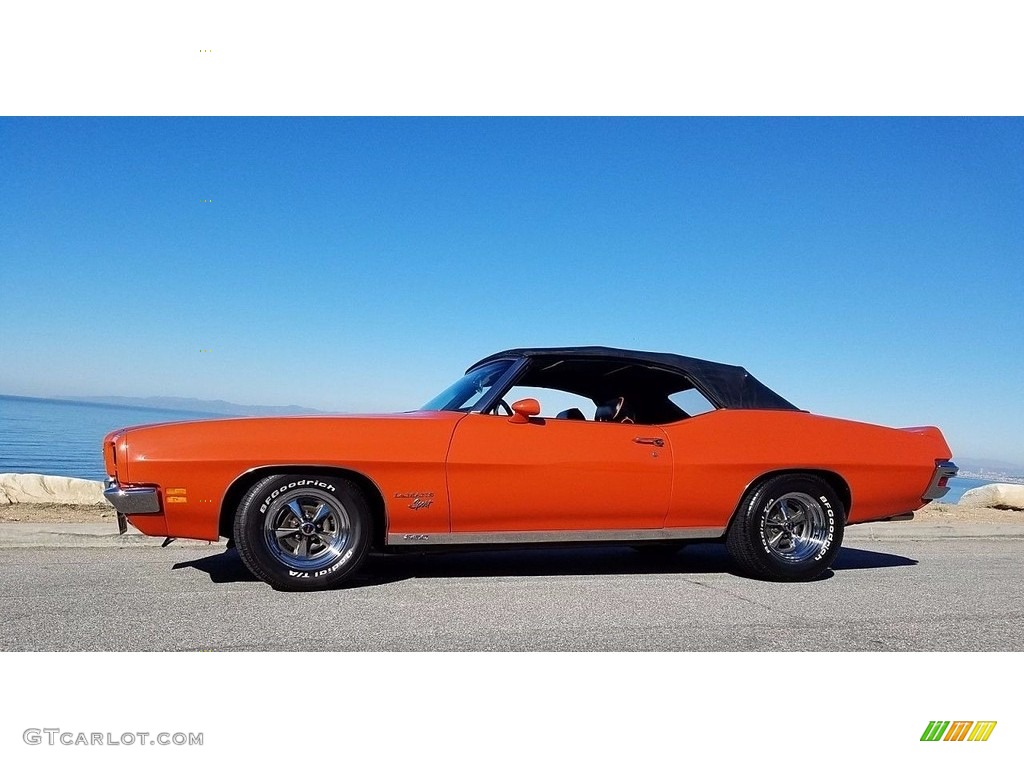 Sundance Orange 1972 Pontiac LeMans Sport Convertible Exterior Photo #138654705