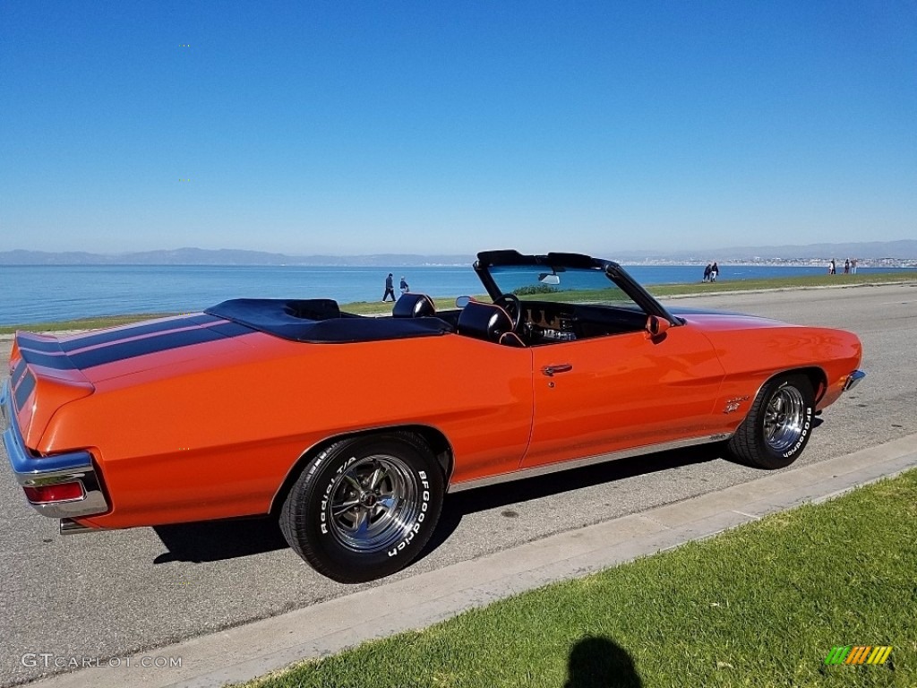 Sundance Orange 1972 Pontiac LeMans Sport Convertible Exterior Photo #138654927