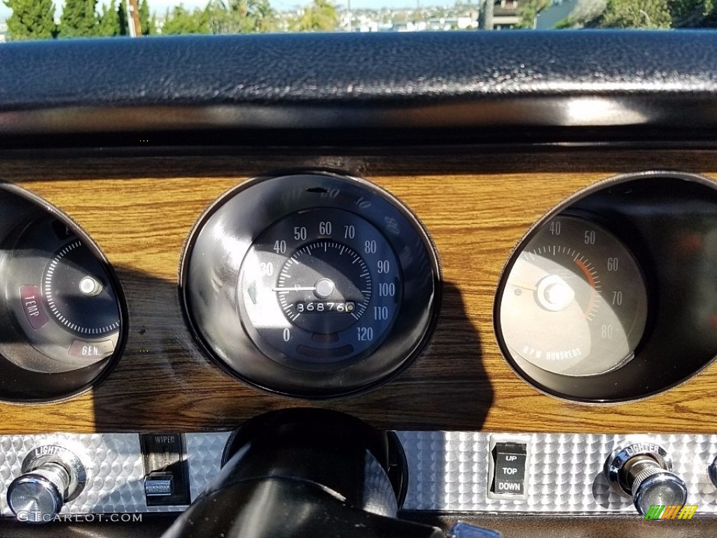 1972 Pontiac LeMans Sport Convertible Gauges Photo #138655272