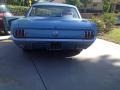 1966 Silver Blue Metallic Ford Mustang Coupe  photo #2