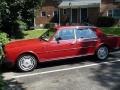 Red 1988 Bentley Eight Sedan Exterior