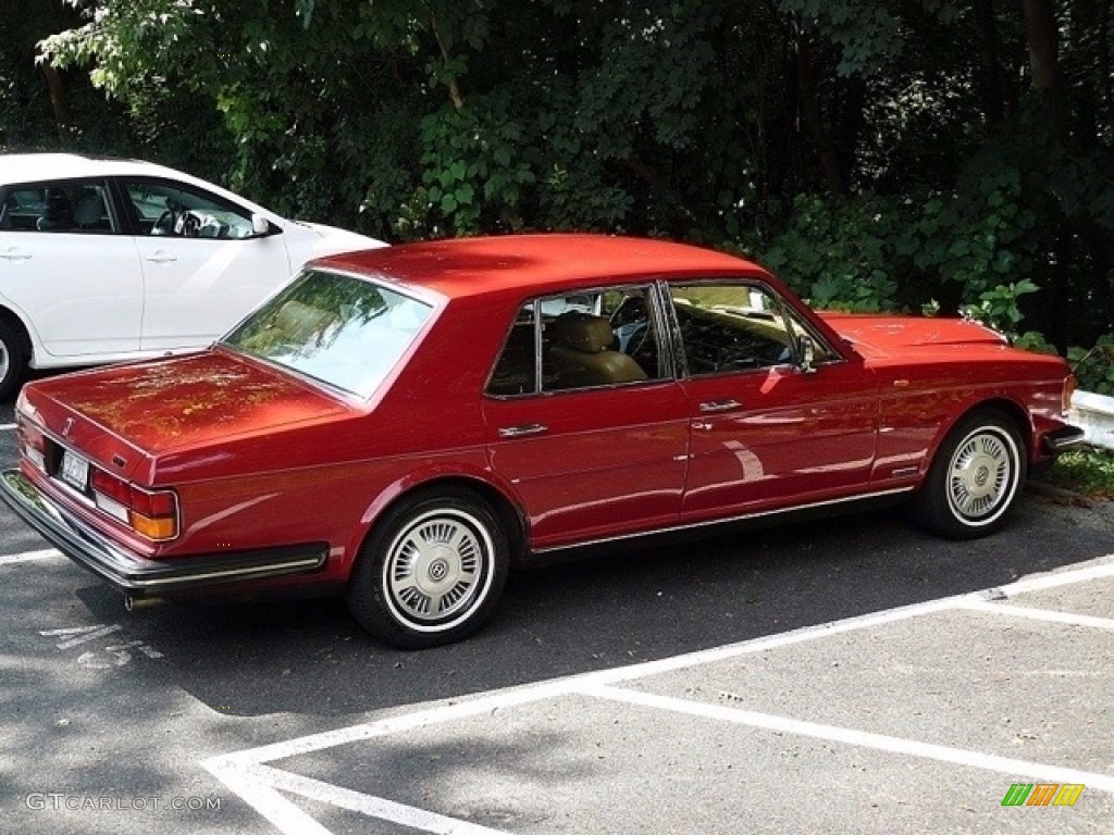 Red 1988 Bentley Eight Sedan Exterior Photo #138655671
