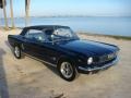 1966 Nightmist Blue Ford Mustang Convertible  photo #32