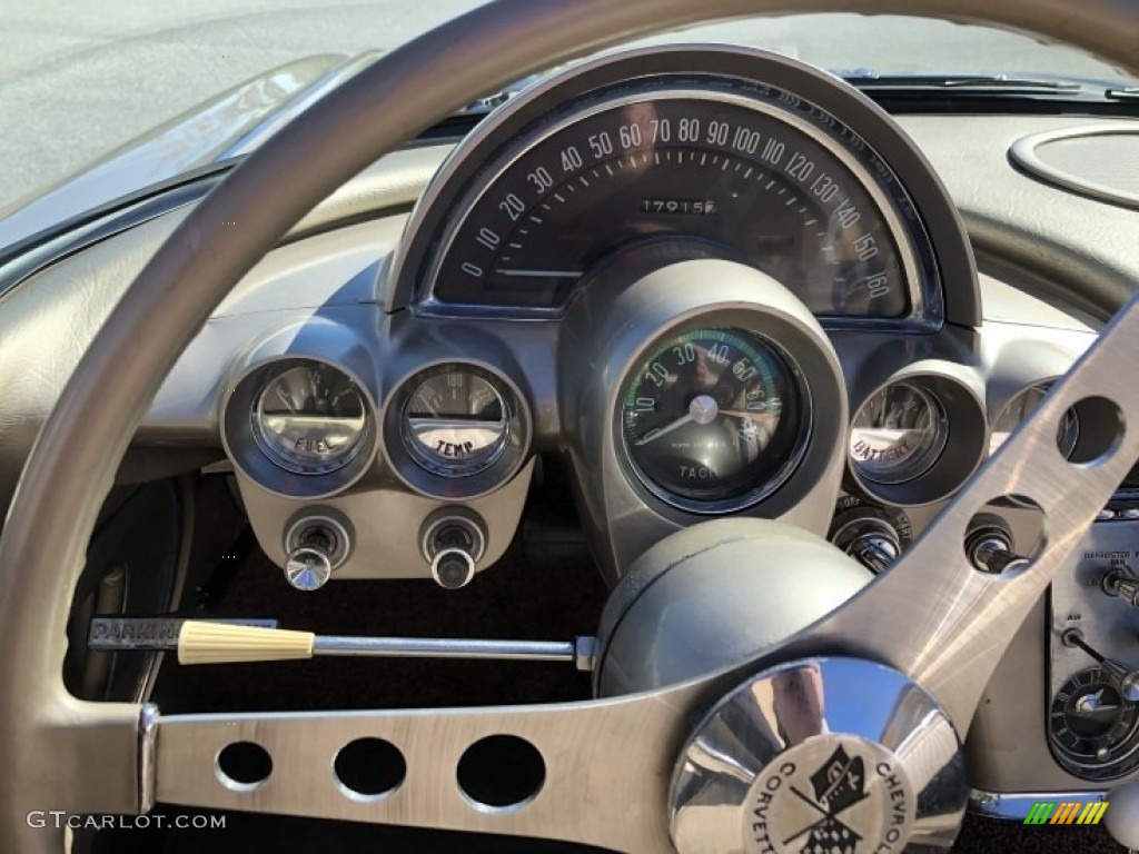 1961 Chevrolet Corvette Convertible Gauges Photo #138655773