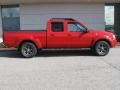 2004 Aztec Red Nissan Frontier XE V6 Crew Cab 4x4  photo #2