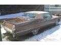 Chestnut Brown 1968 Cadillac DeVille Coupe Exterior