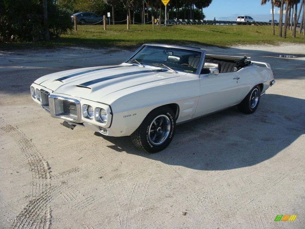 1969 Firebird Trans Am Convertible - White / Black photo #3