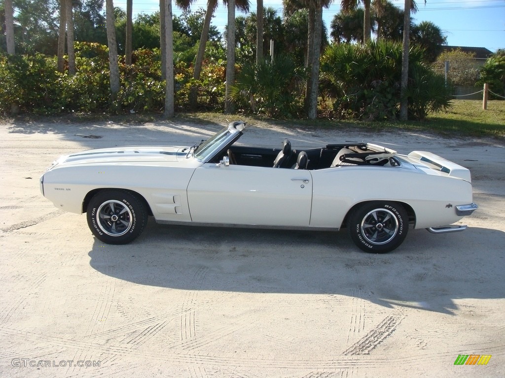 1969 Firebird Trans Am Convertible - White / Black photo #4