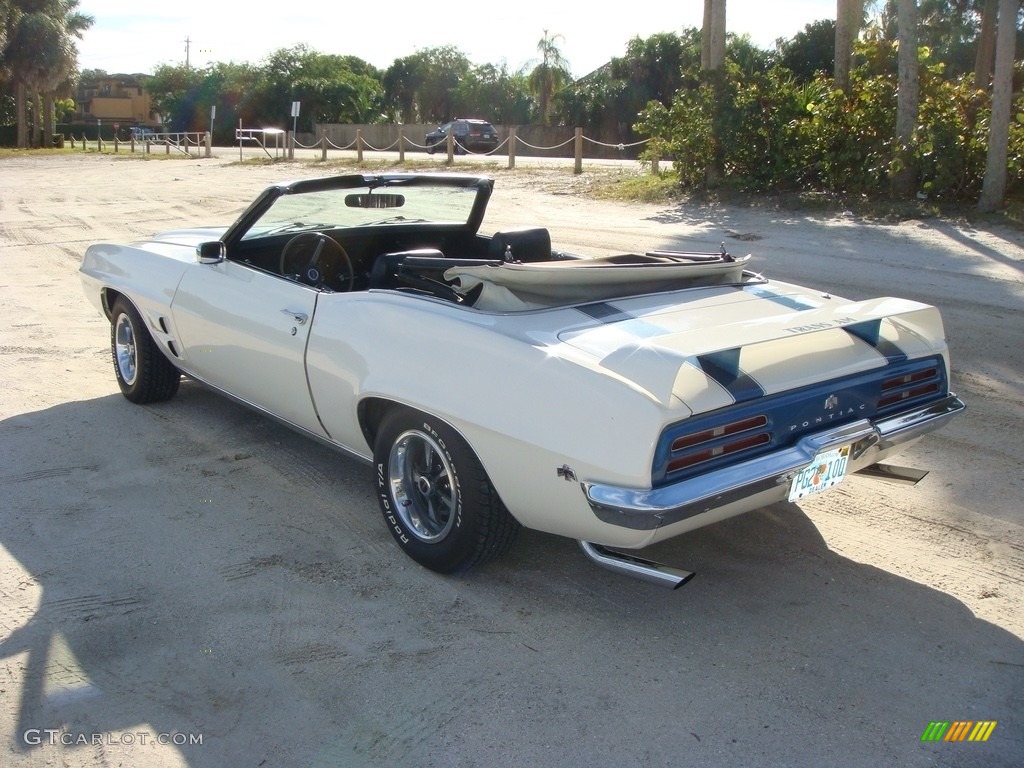 1969 Firebird Trans Am Convertible - White / Black photo #5