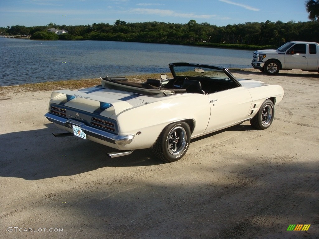 1969 Firebird Trans Am Convertible - White / Black photo #7