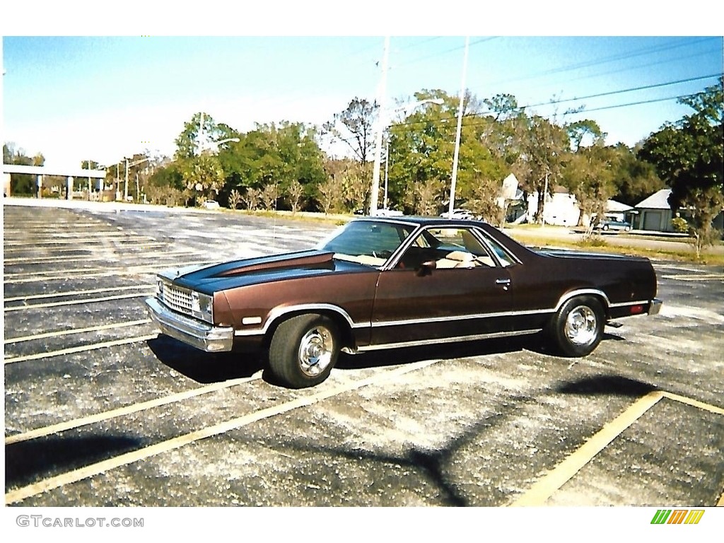 Dark Brown Metallic 1984 Chevrolet El Camino Conquista Exterior Photo #138656982