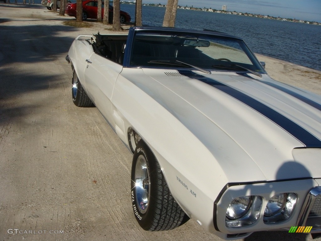 1969 Firebird Trans Am Convertible - White / Black photo #9