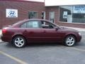 2009 Dark Cherry Red Hyundai Sonata SE V6  photo #8