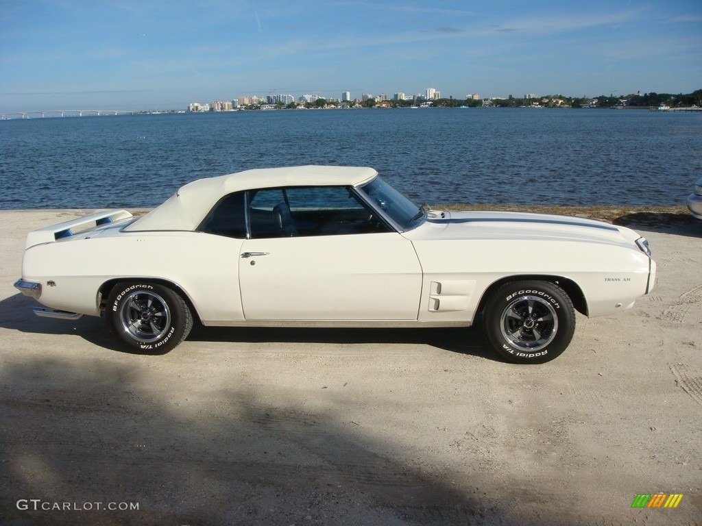 1969 Firebird Trans Am Convertible - White / Black photo #32