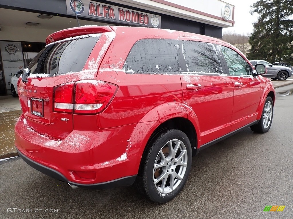 2019 Journey GT AWD - Redline 2 Coat Pearl / Black/Red photo #2
