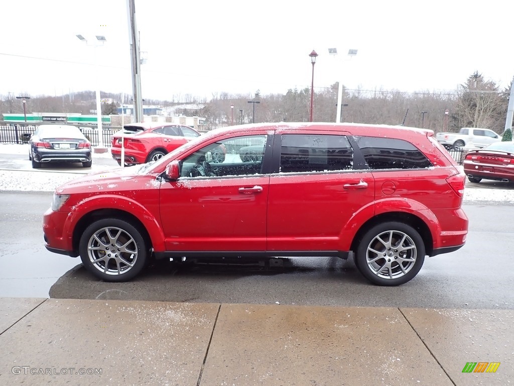 2019 Journey GT AWD - Redline 2 Coat Pearl / Black/Red photo #5