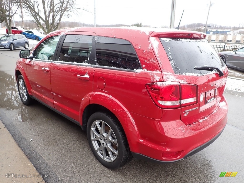 2019 Journey GT AWD - Redline 2 Coat Pearl / Black/Red photo #6