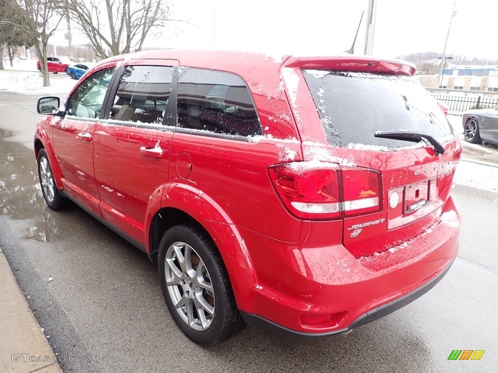 2019 Journey GT AWD - Redline 2 Coat Pearl / Black/Red photo #9