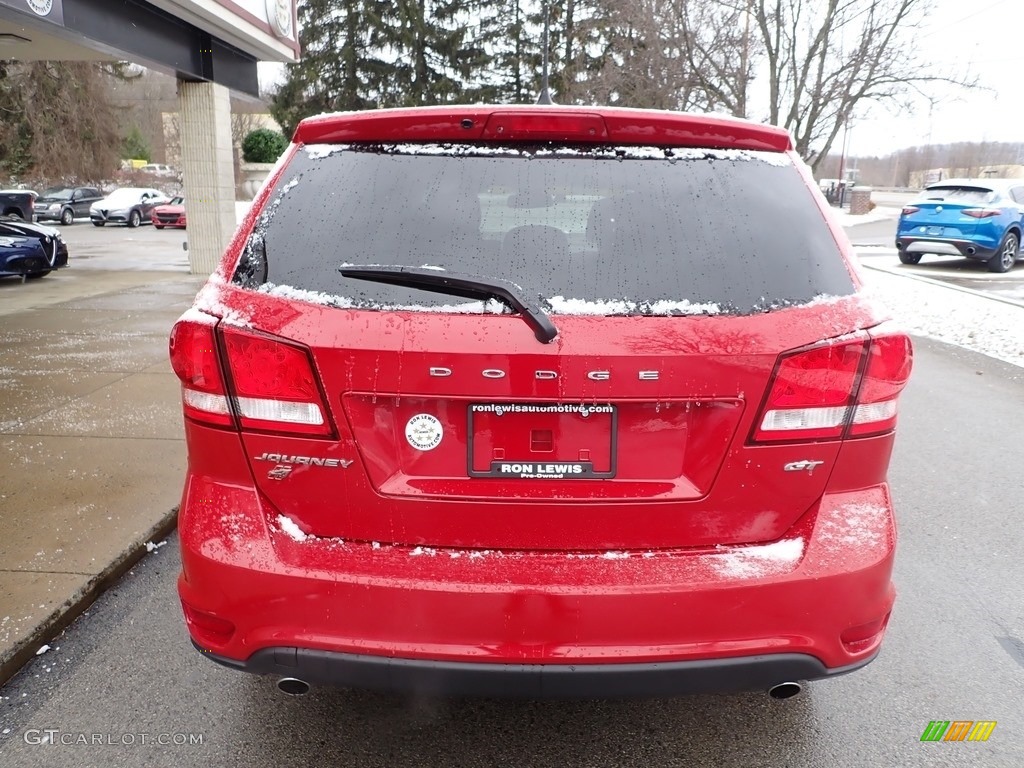 2019 Journey GT AWD - Redline 2 Coat Pearl / Black/Red photo #10
