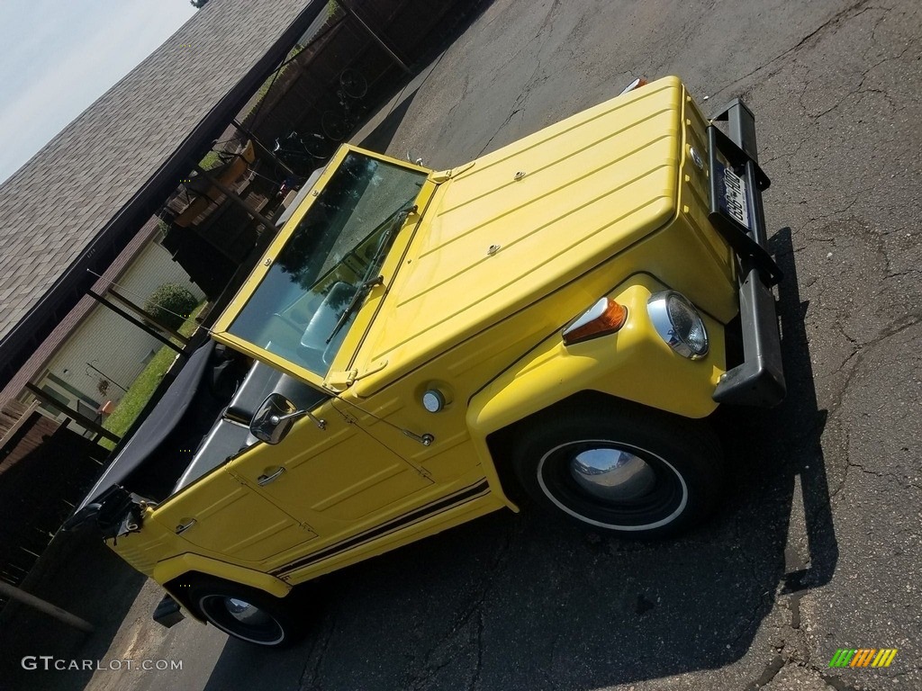 Sunshine Yellow 1973 Volkswagen Thing Type 181 Exterior Photo #138658449