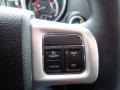 Black/Red 2019 Dodge Journey GT AWD Steering Wheel