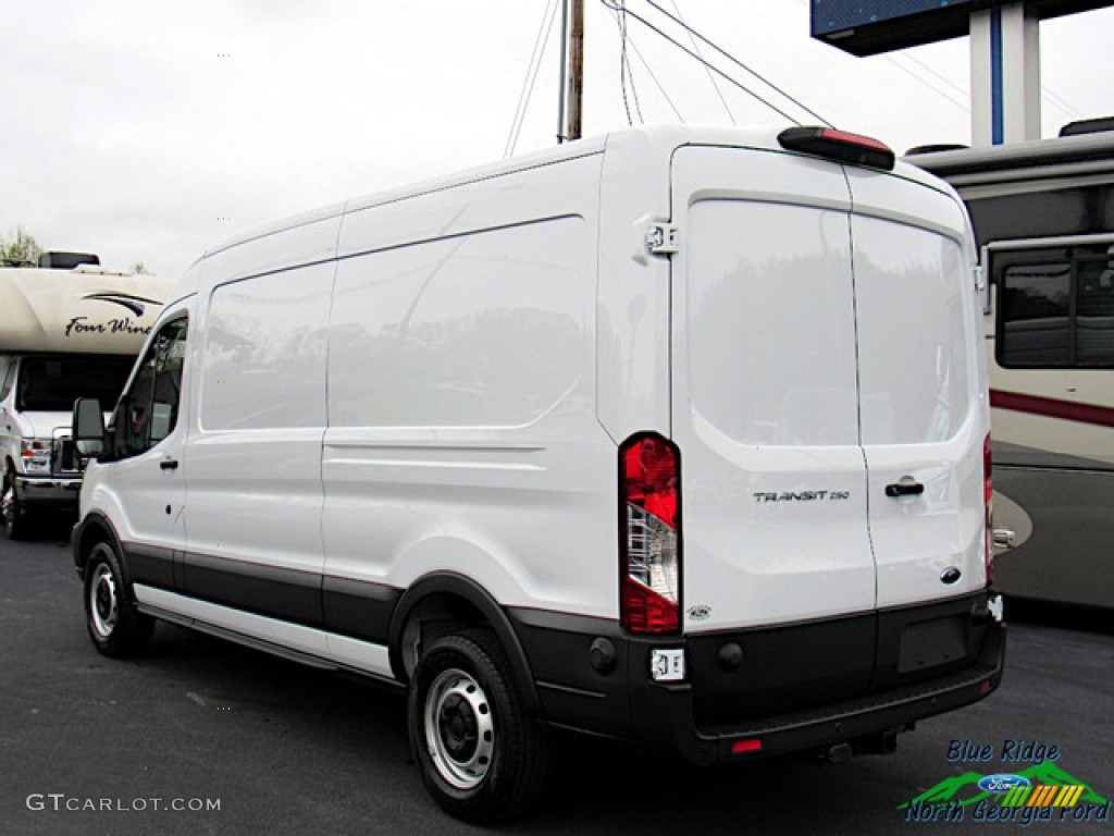 2019 Transit Van 250 MR Long - Oxford White / Pewter photo #3