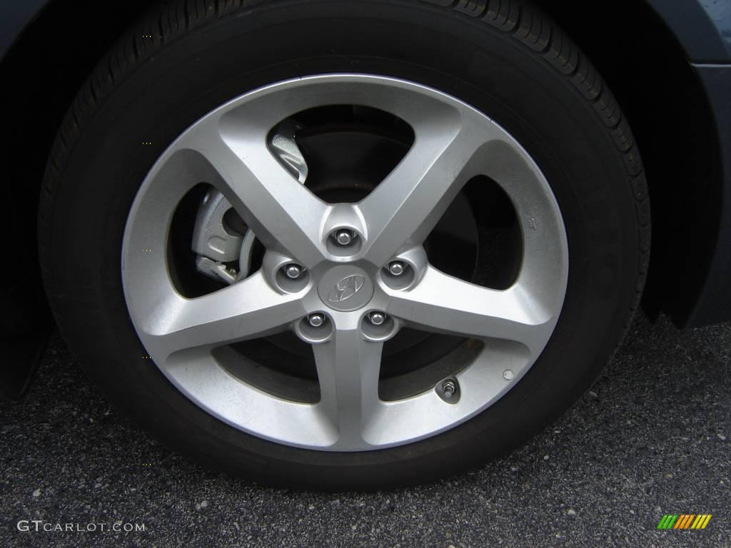 2009 Sonata SE V6 - Slate Blue / Gray photo #9