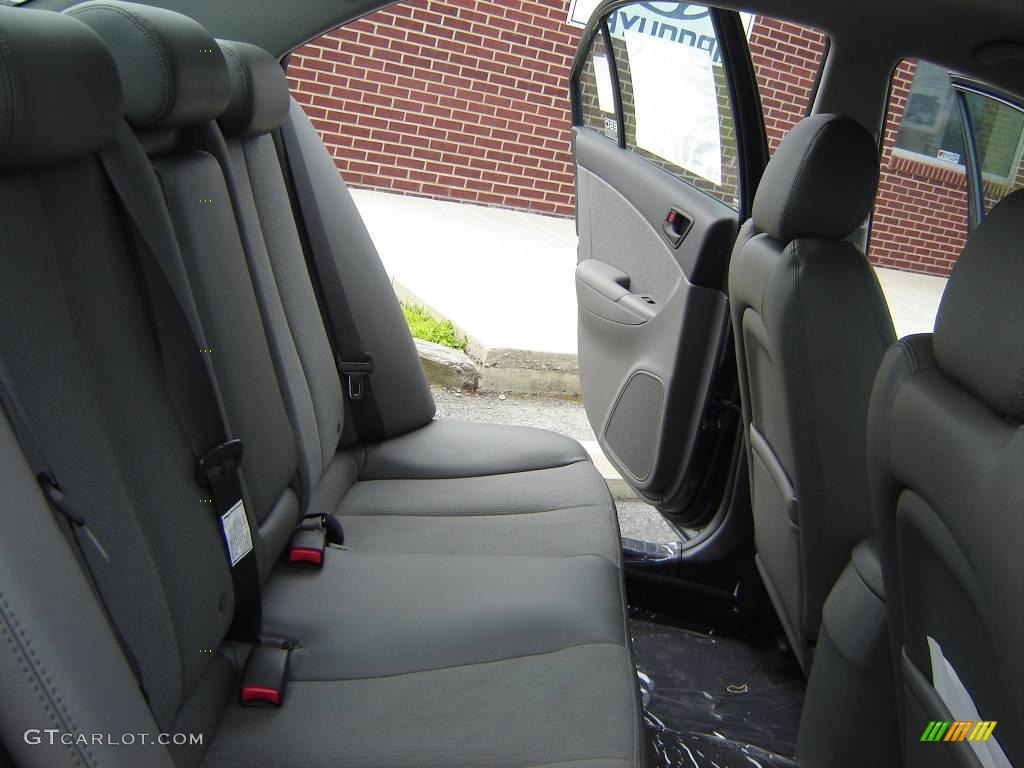 2009 Sonata SE V6 - Slate Blue / Gray photo #11