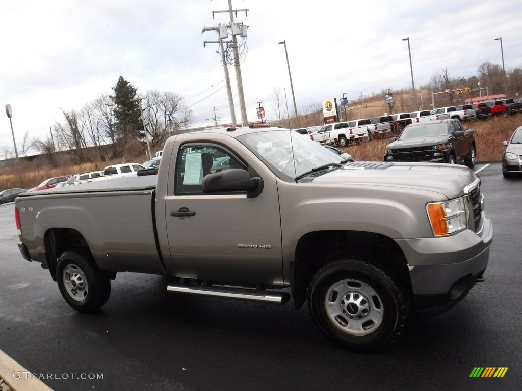 2014 Sierra 2500HD Regular Cab 4x4 - Steel Gray Metallic / Dark Titanium photo #8