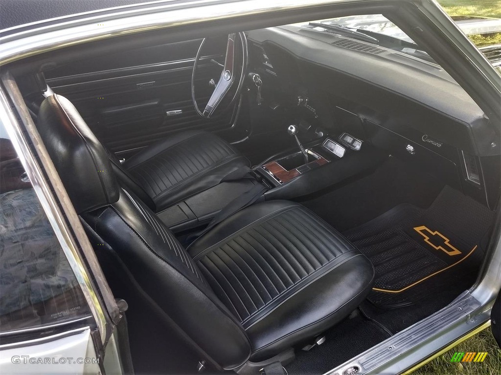 Black Interior 1969 Chevrolet Camaro Z28 Coupe Photo #138659235