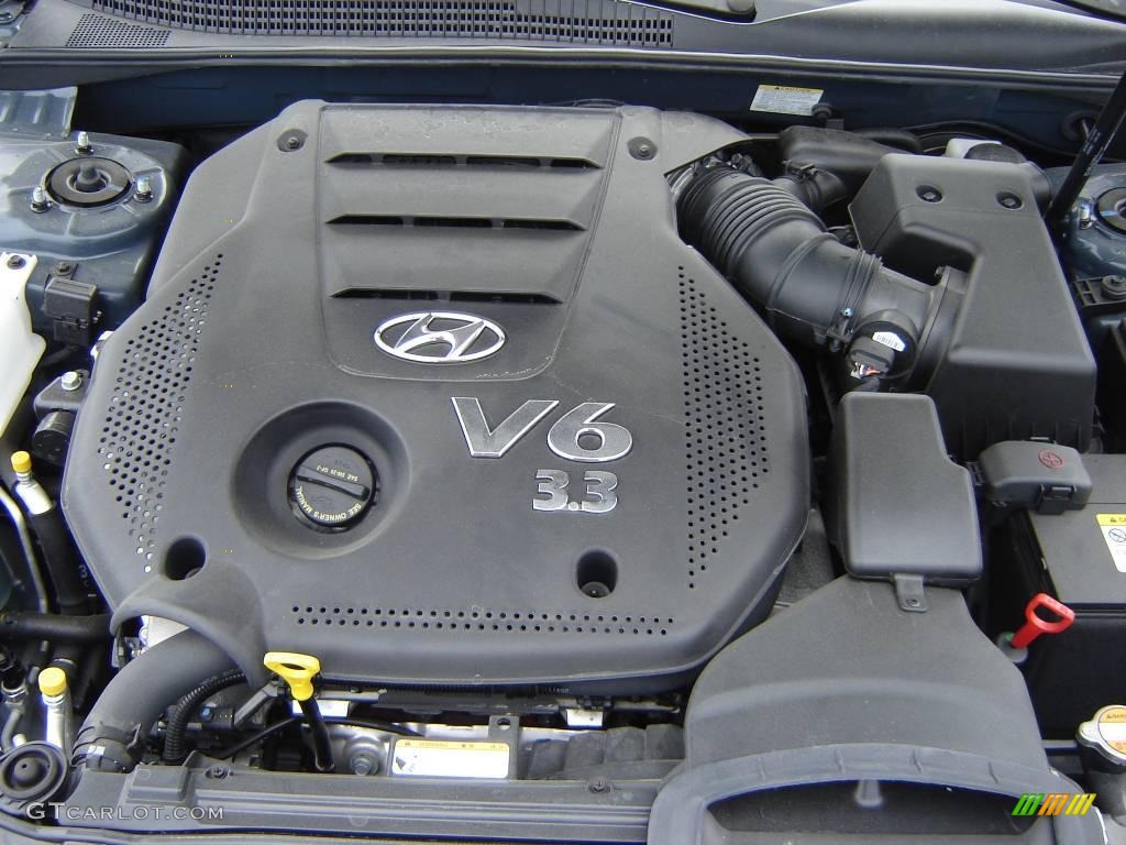 2009 Sonata SE V6 - Slate Blue / Gray photo #14